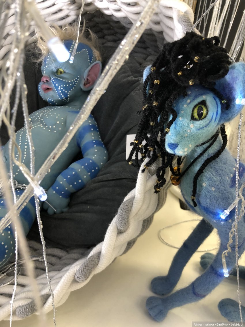 Неземное чудо в новогодней инсталляции