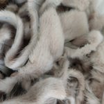Обрезки меха норки