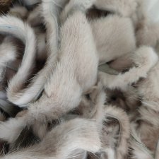 Обрезки меха норки