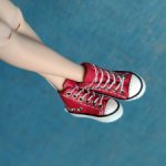 Высокие кеды 2,5*1 см