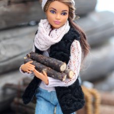 Зима в деревне