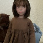 Авторская шарнирная кукла Нана