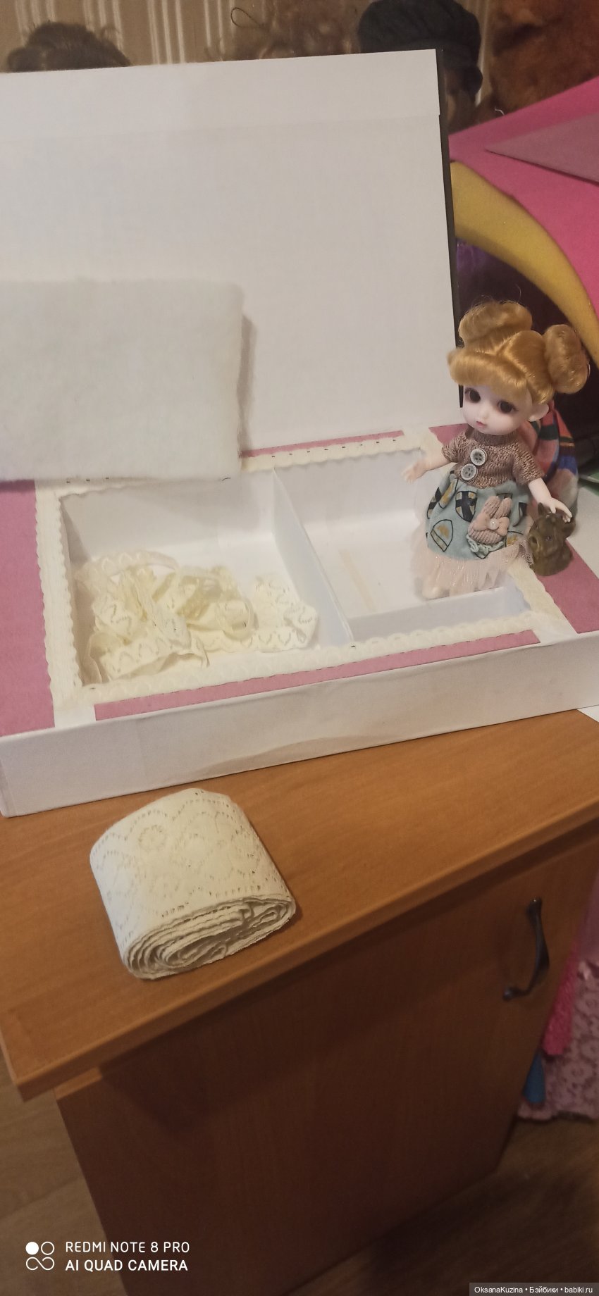 Красивая коробка для красивой малышки