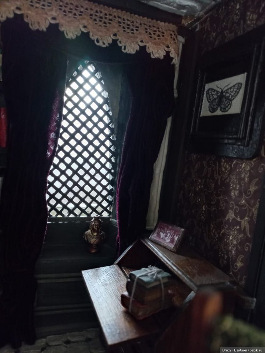 Библиотека — Румбоксы и кукольные интерьеры: фото (фото 6)