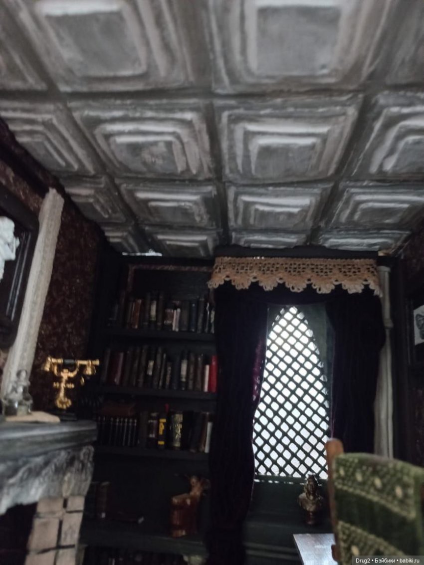 Библиотека — Румбоксы и кукольные интерьеры: фото (фото 5)