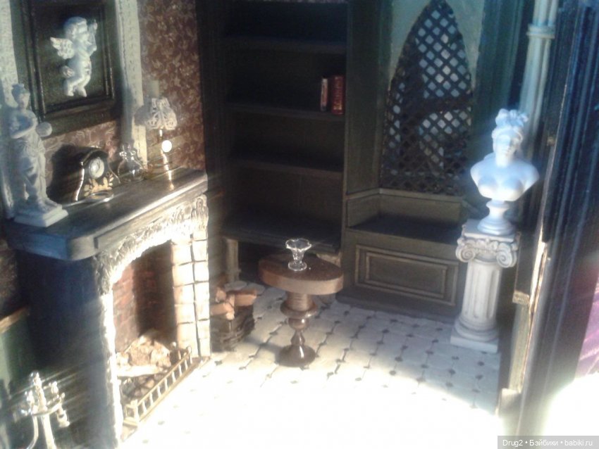 Библиотека — Румбоксы и кукольные интерьеры: фото (фото 2)