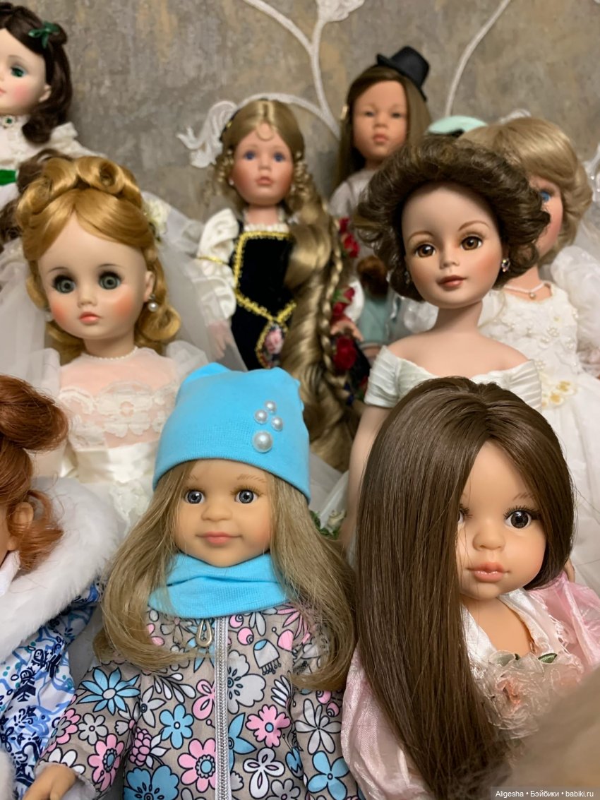Мой рай... Как вас много — Домашние коллекции кукол: фото собраний