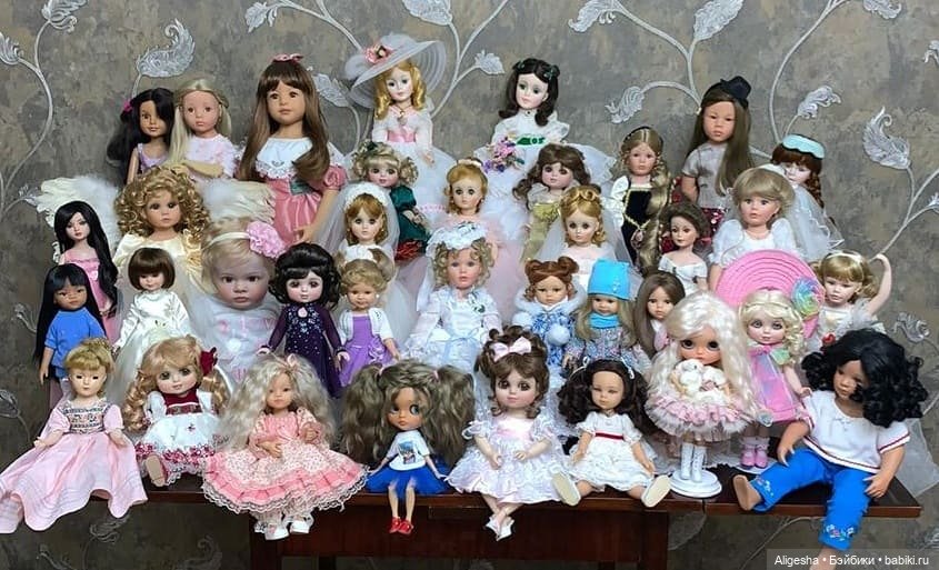 Мой рай... Как вас много — Домашние коллекции кукол: фото собраний (фото 2)