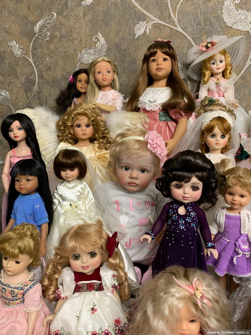 Мой рай... Как вас много — Домашние коллекции кукол: фото собраний (фото 4)