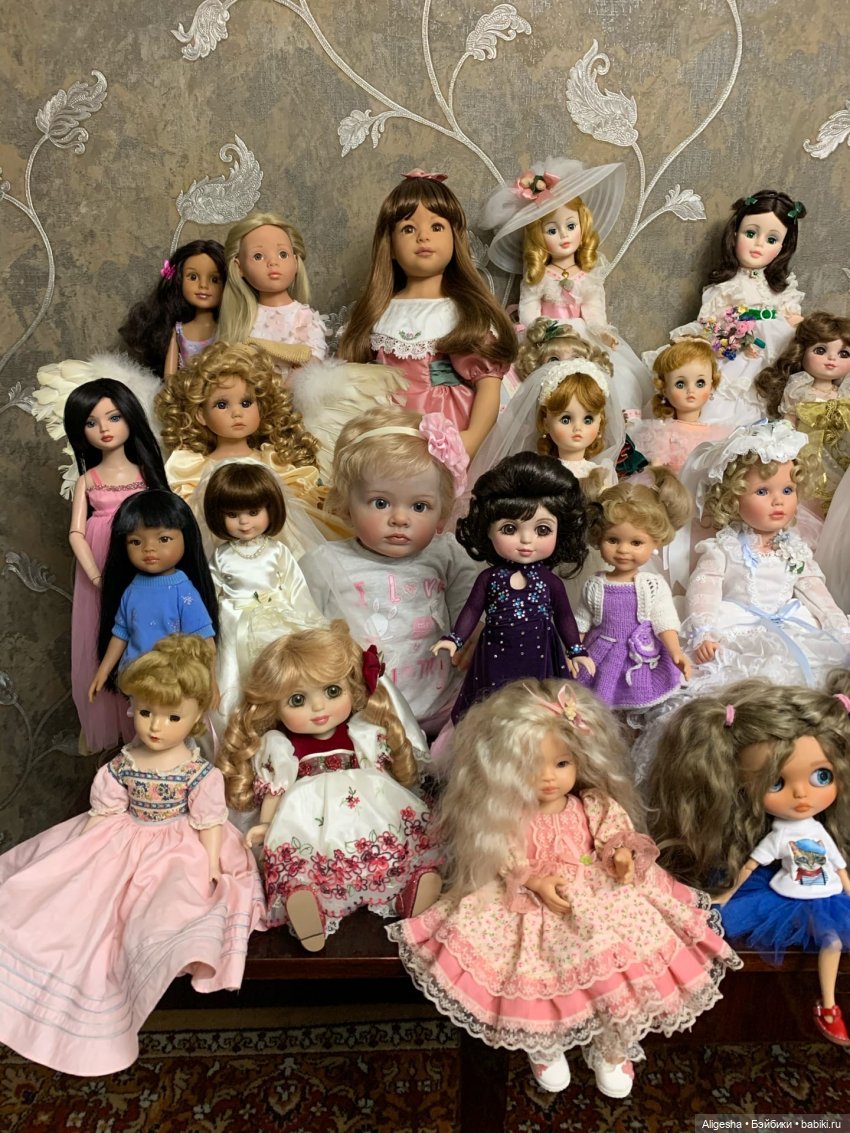Мой рай... Как вас много — Домашние коллекции кукол: фото собраний (фото 3)