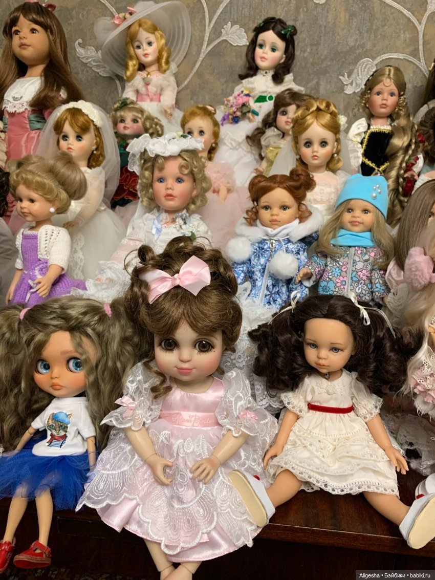 Мой рай... Как вас много — Домашние коллекции кукол: фото собраний (фото 5)