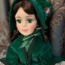 Скарлетт в зелёном от Madame Alexander
