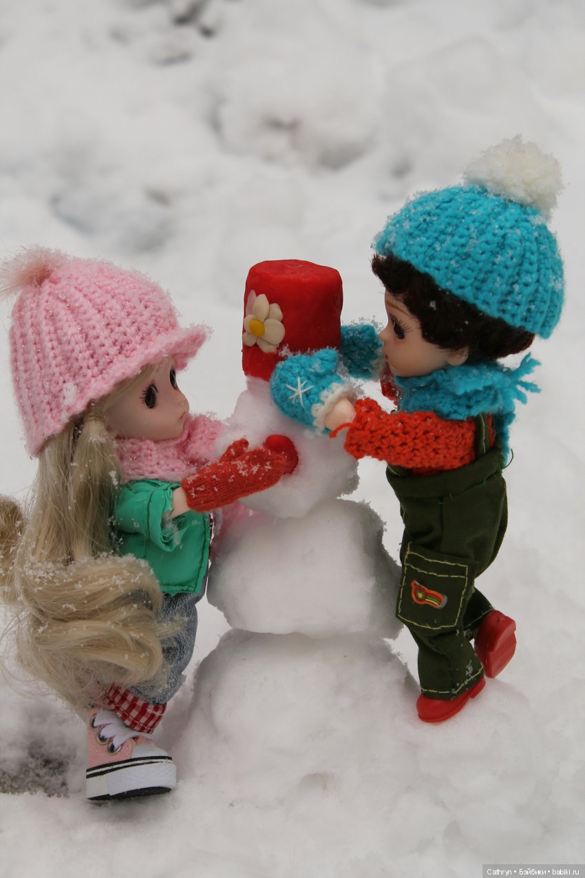 Еще один снежный денёк — Разные шарнирные куклы (не БЖД): редкие