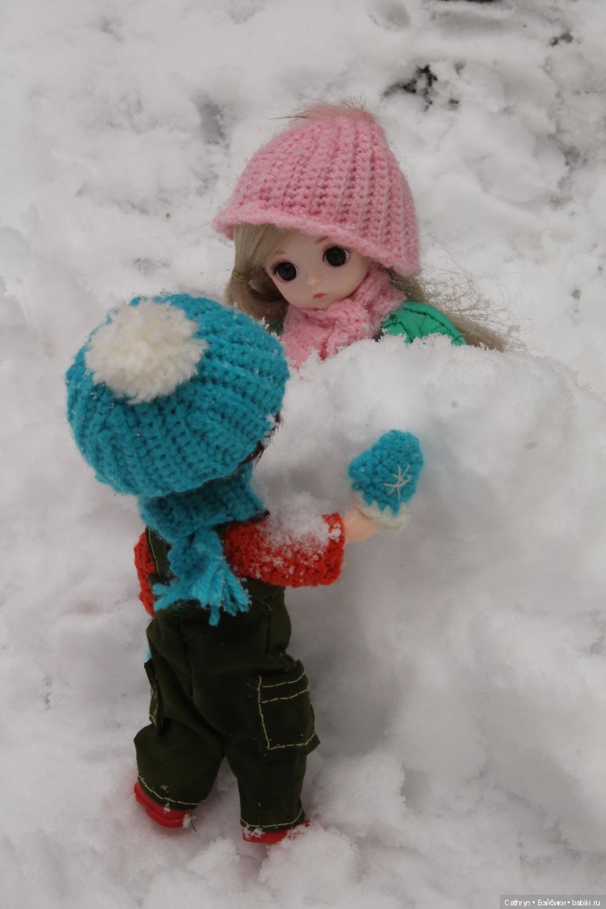 Еще один снежный денёк — Разные шарнирные куклы (не БЖД): редкие (фото 4)
