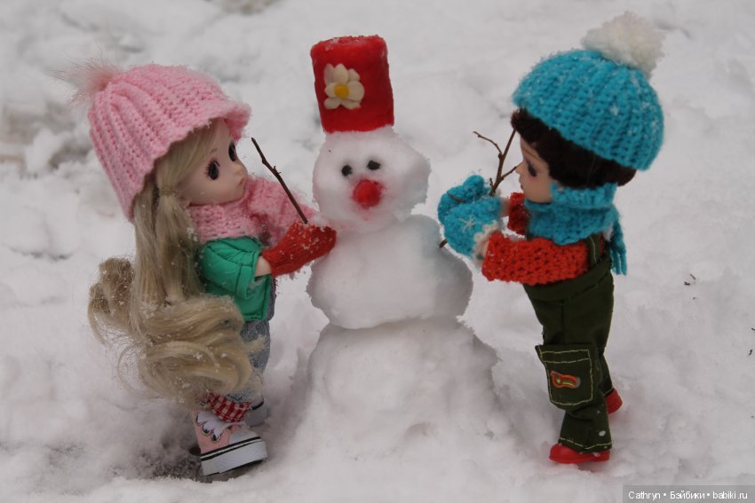 Еще один снежный денёк — Разные шарнирные куклы (не БЖД): редкие
