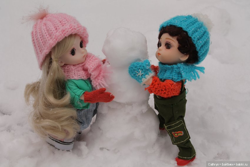 Еще один снежный денёк — Разные шарнирные куклы (не БЖД): редкие