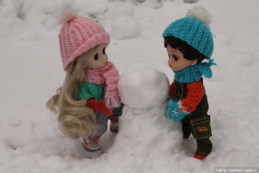 Еще один снежный денёк — Разные шарнирные куклы (не БЖД): редкие
