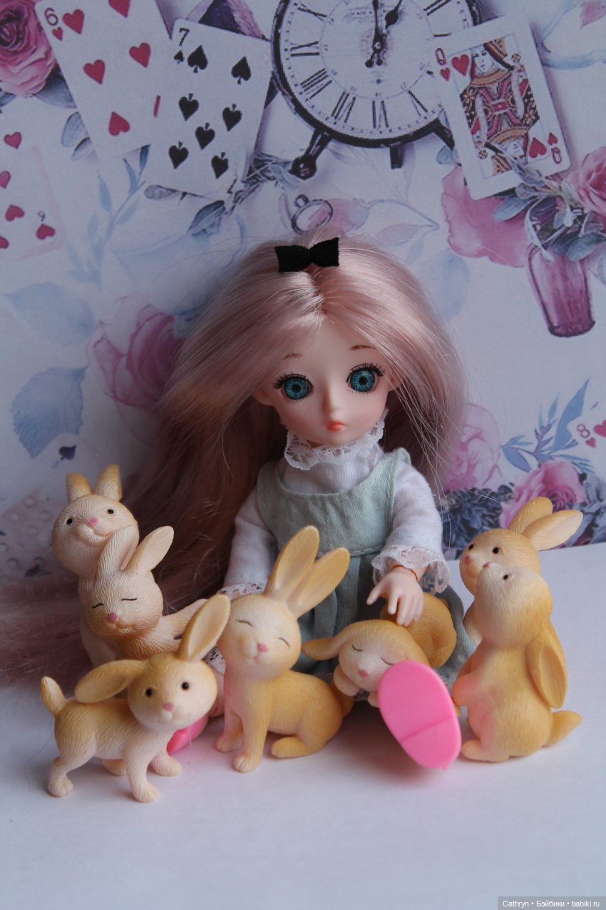Ещё одна Алиса и зайки — Куклы Baboliy (Баболи (фото 8)