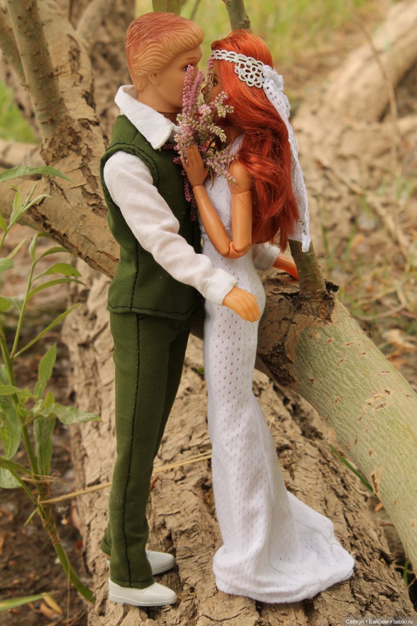 "Мы - вечная нежность друг друга." Свадьба Билла и Евы