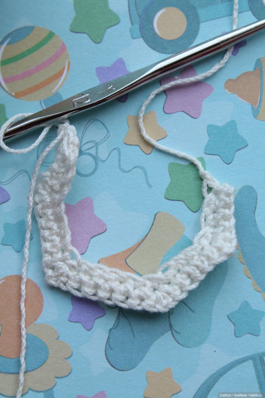 Мастер-класс Евы: "Вяжем крючком для малышки". Миссис Бэйбики (фото 9)