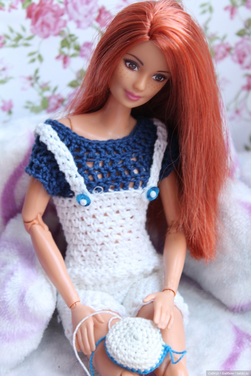 Мастер-класс Евы: "Вяжем крючком для малышки". Миссис Бэйбики