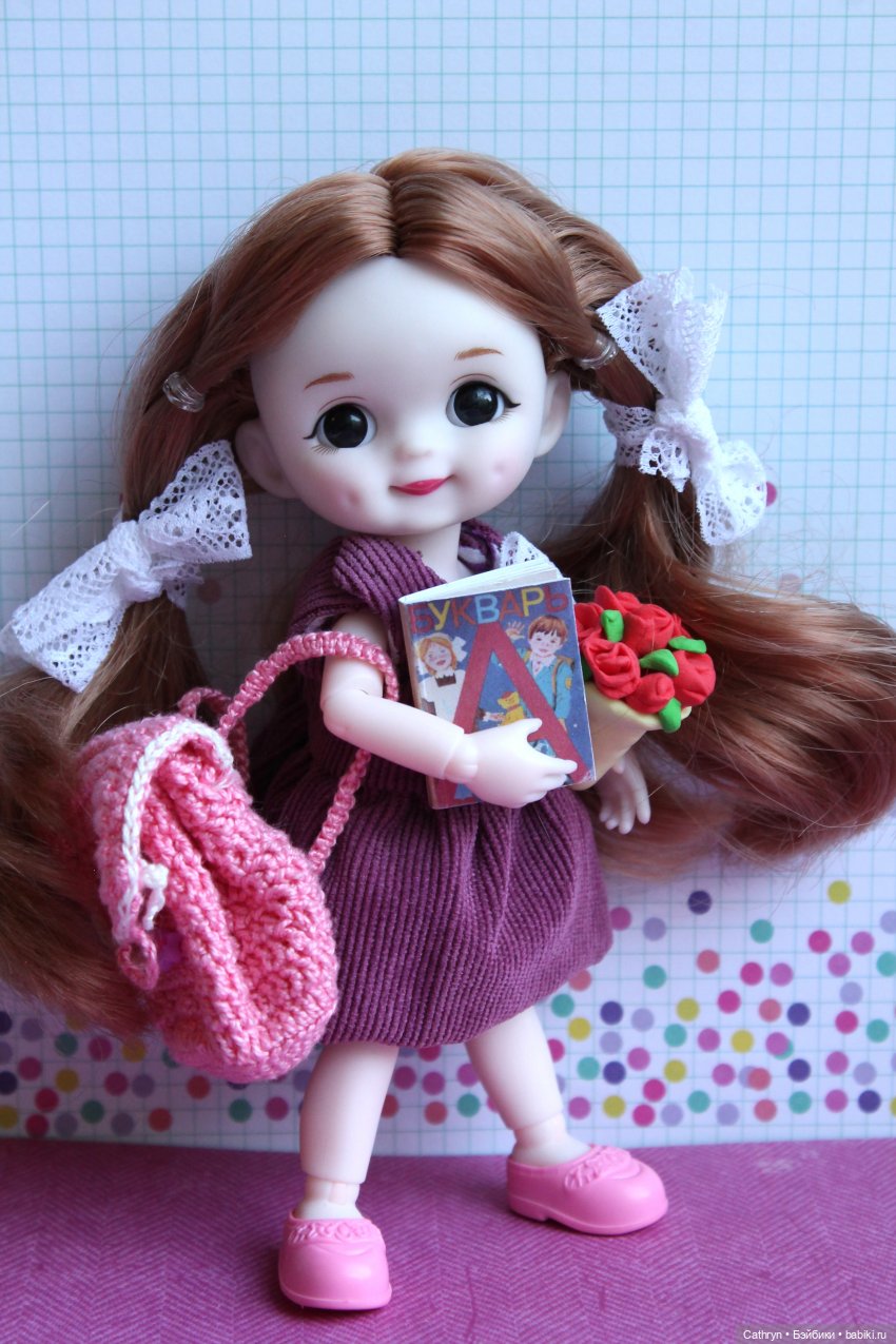 Эми идёт в первый класс — Куклы Baboliy (Баболи (фото 10)