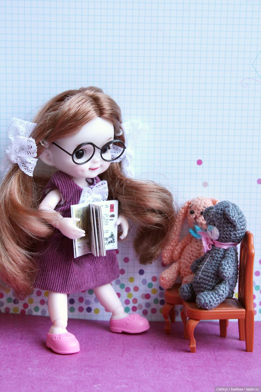 Эми идёт в первый класс — Куклы Baboliy (Баболи (фото 7)