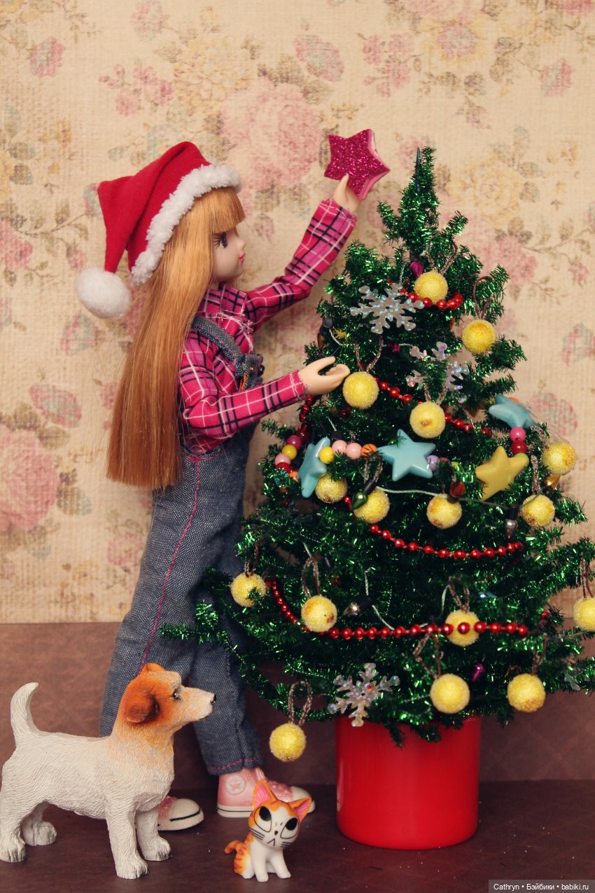Мэй. Наряжаем ёлочку — Куклы Takara Tomy (Такара): Licca (Ликка) (фото 9)