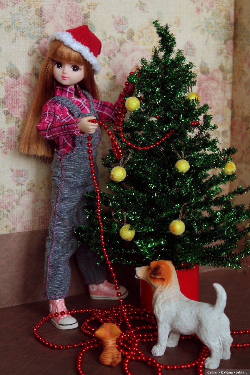 Мэй. Наряжаем ёлочку — Куклы Takara Tomy (Такара): Licca (Ликка) (фото 6)