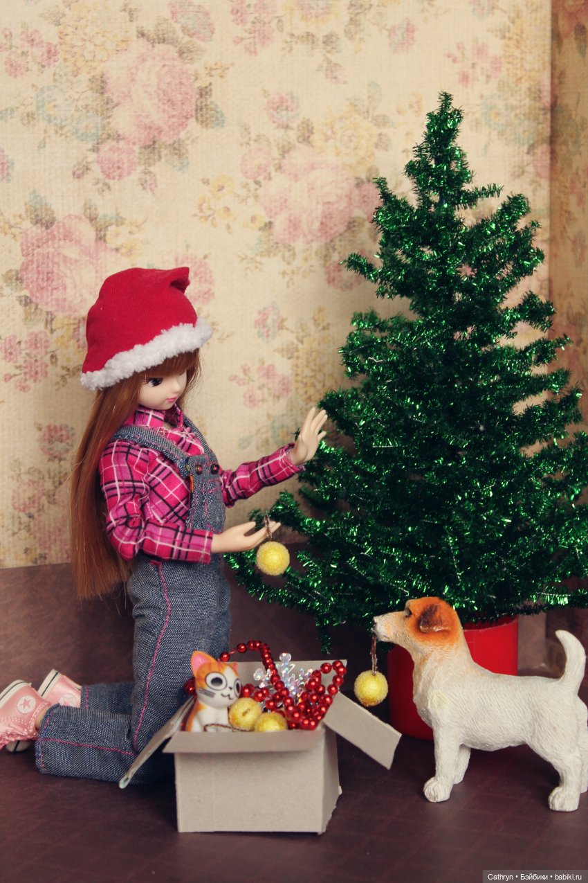 Мэй. Наряжаем ёлочку — Куклы Takara Tomy (Такара): Licca (Ликка) (фото 3)