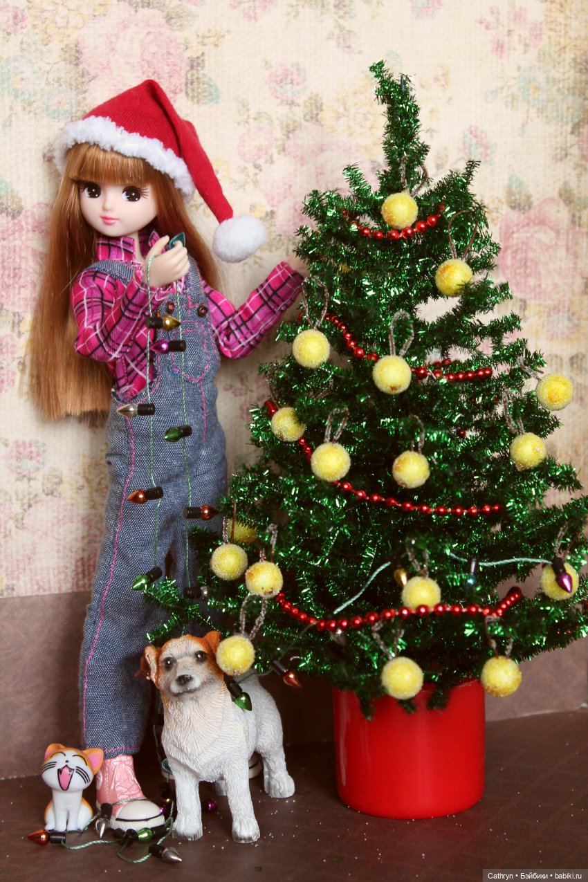 Мэй. Наряжаем ёлочку — Куклы Takara Tomy (Такара): Licca (Ликка) (фото 7)