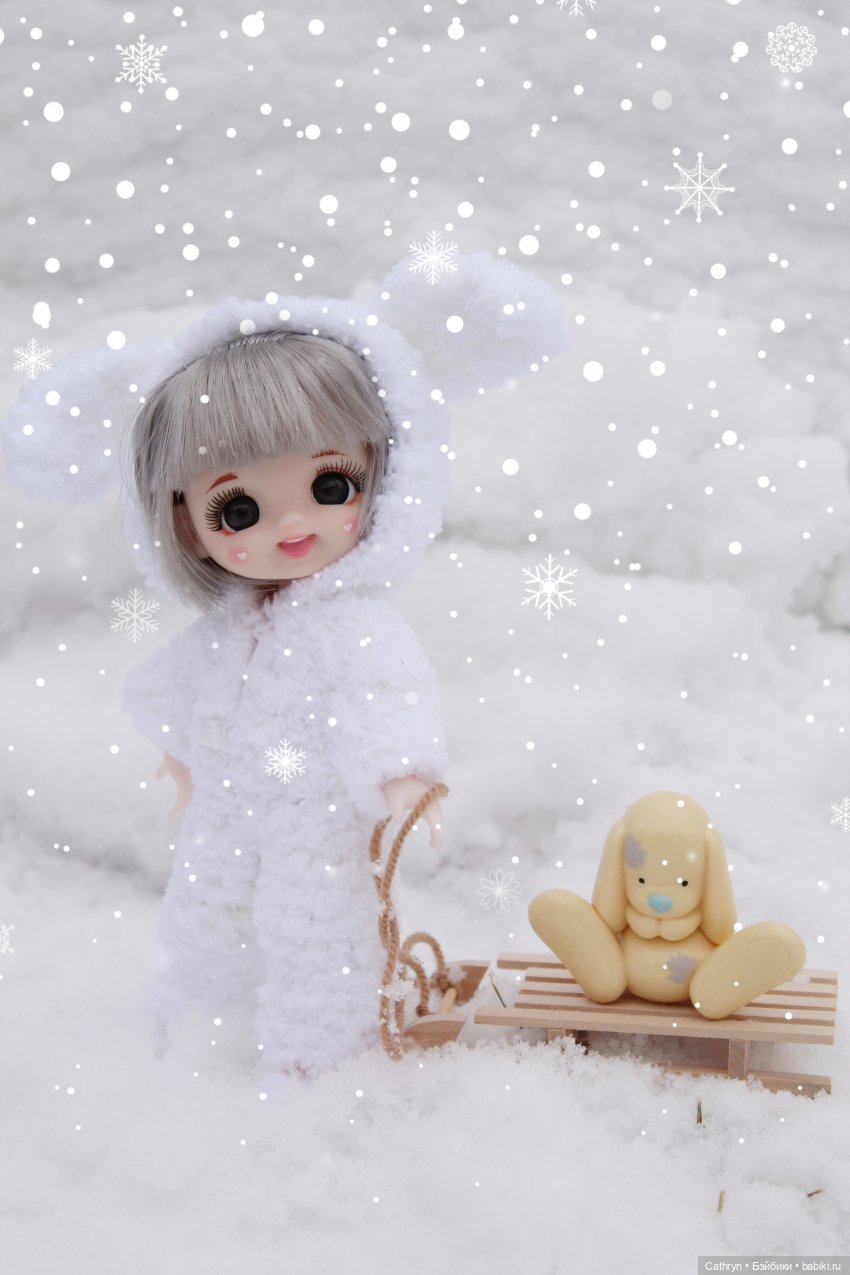 Снежный денёк — Куклы Baboliy (Баболи (фото 4)