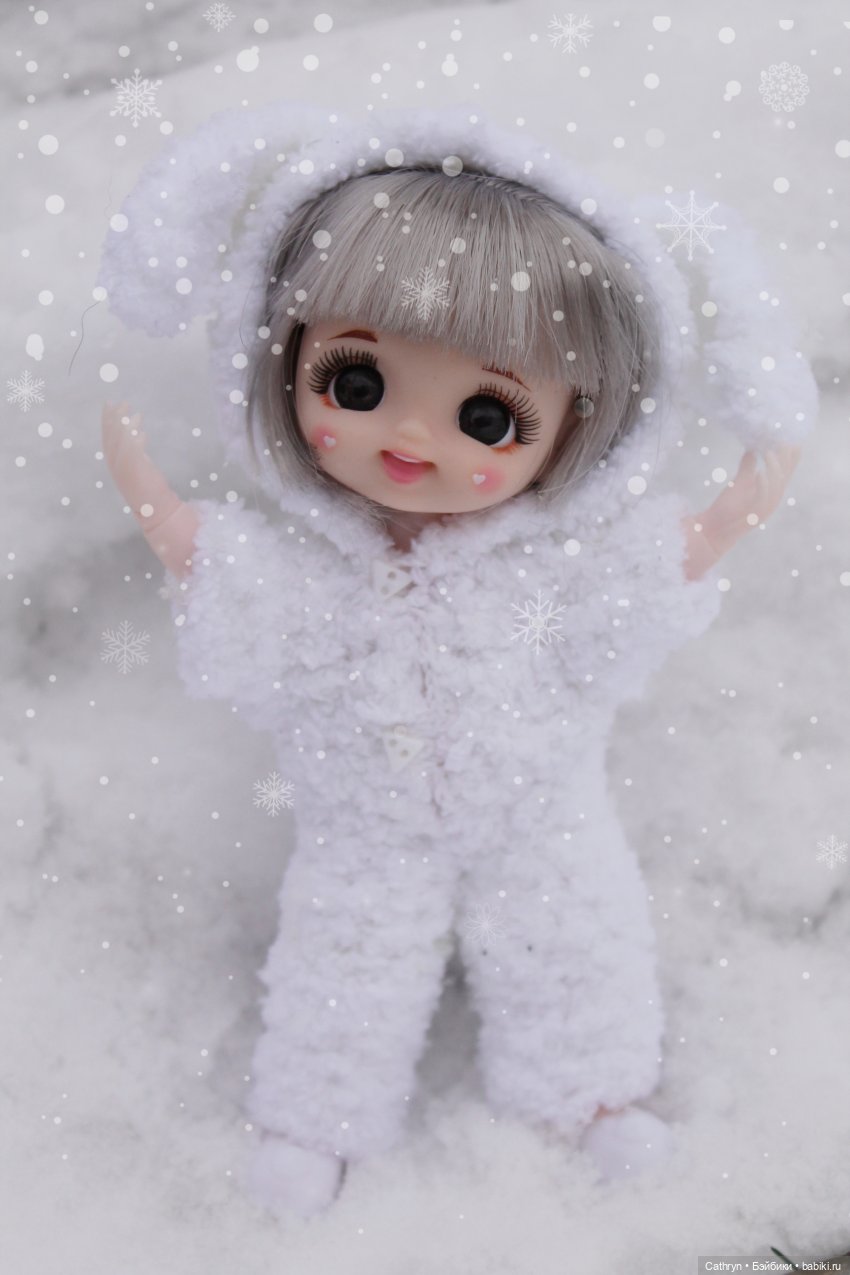 Снежный денёк — Куклы Baboliy (Баболи (фото 3)