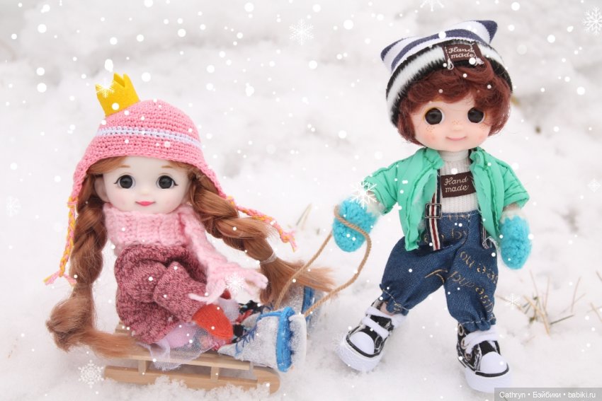 Снежный денёк — Куклы Baboliy (Баболи