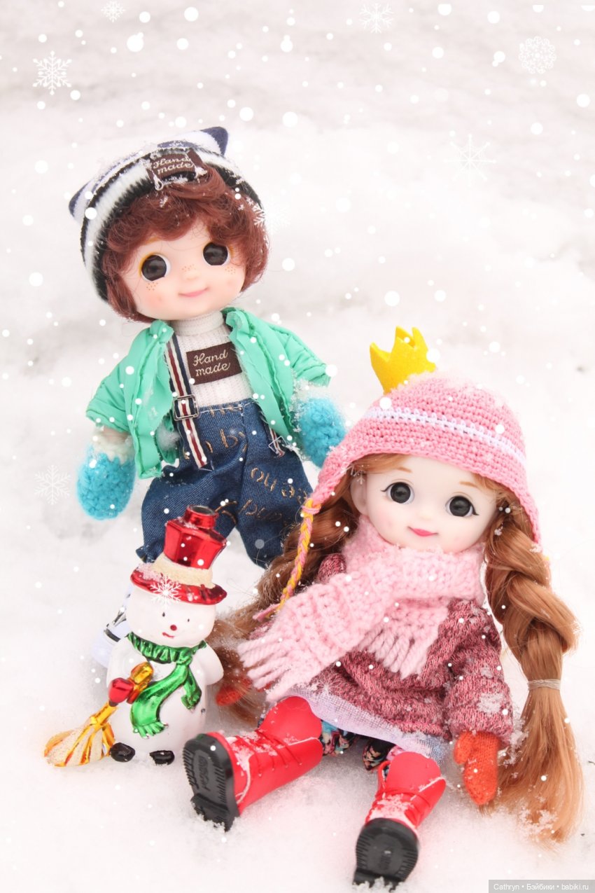 Снежный денёк — Куклы Baboliy (Баболи