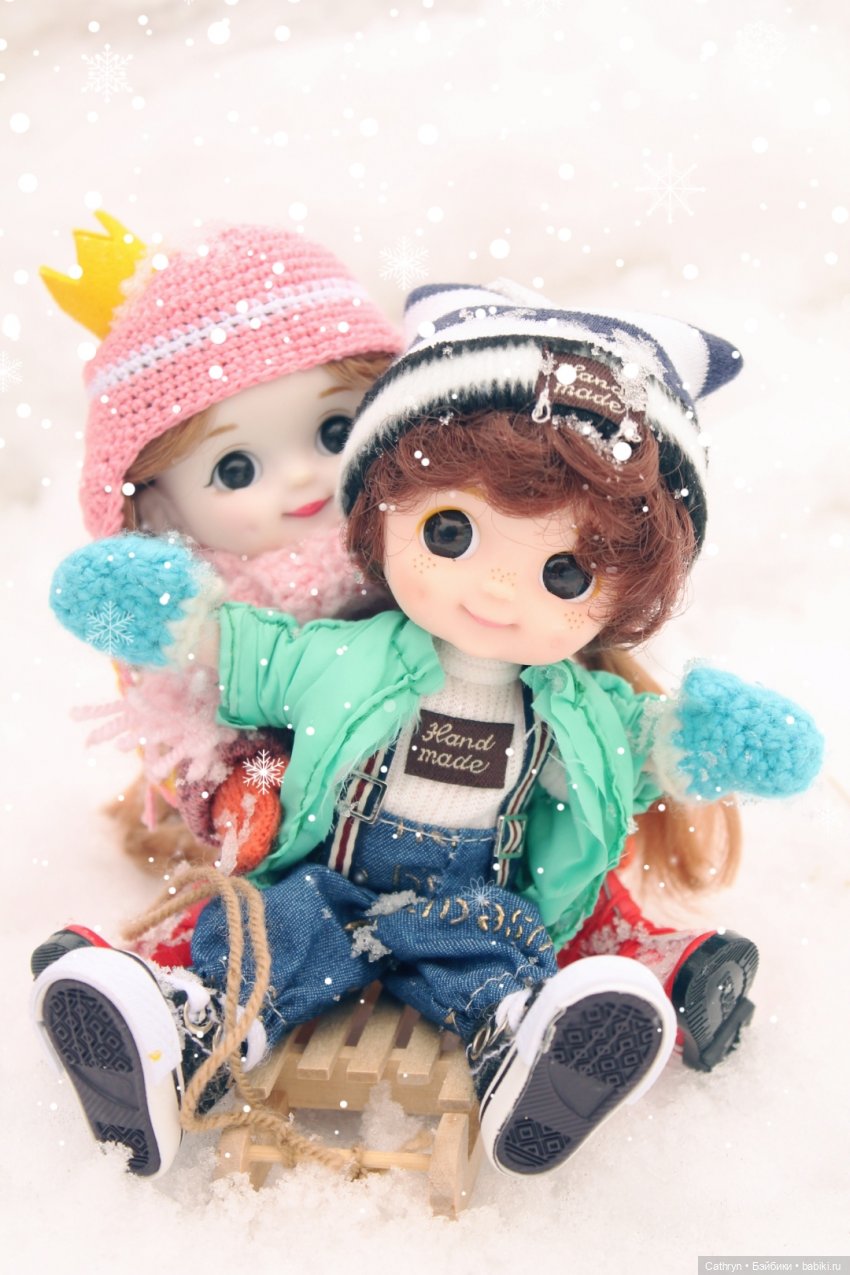 Снежный денёк — Куклы Baboliy (Баболи