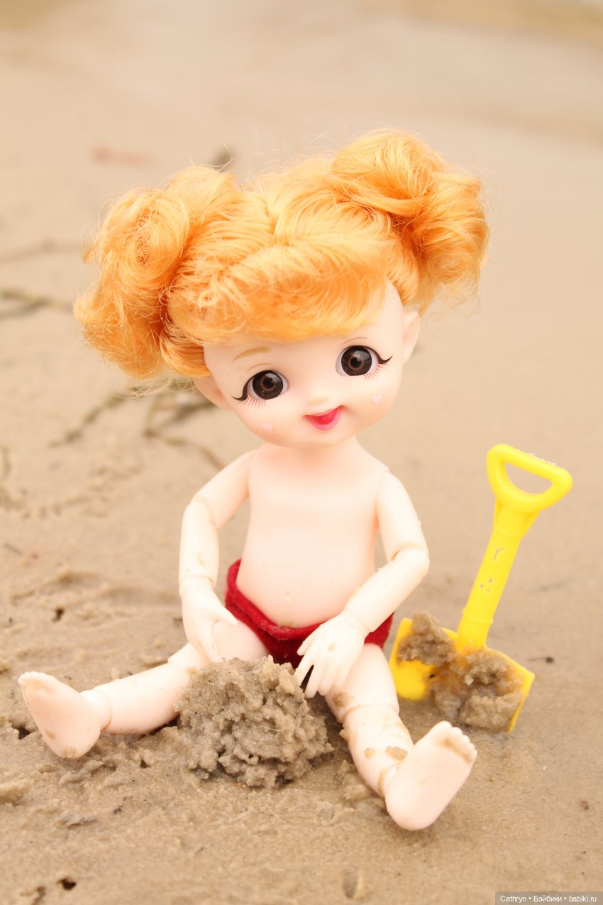 Женечка на речке — Куклы Baboliy (Баболи (фото 8)