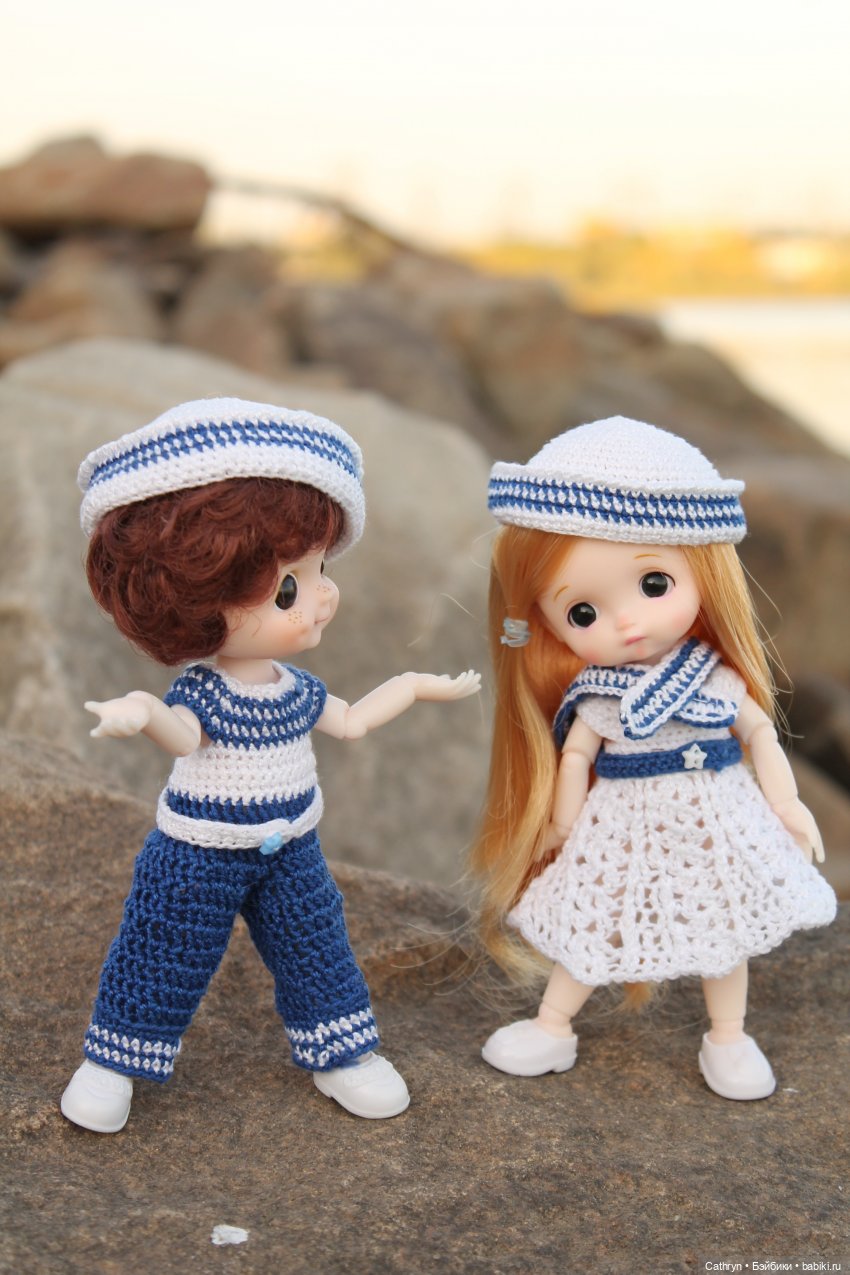 Ты морячка, я моряк — Куклы Baboliy (Баболи