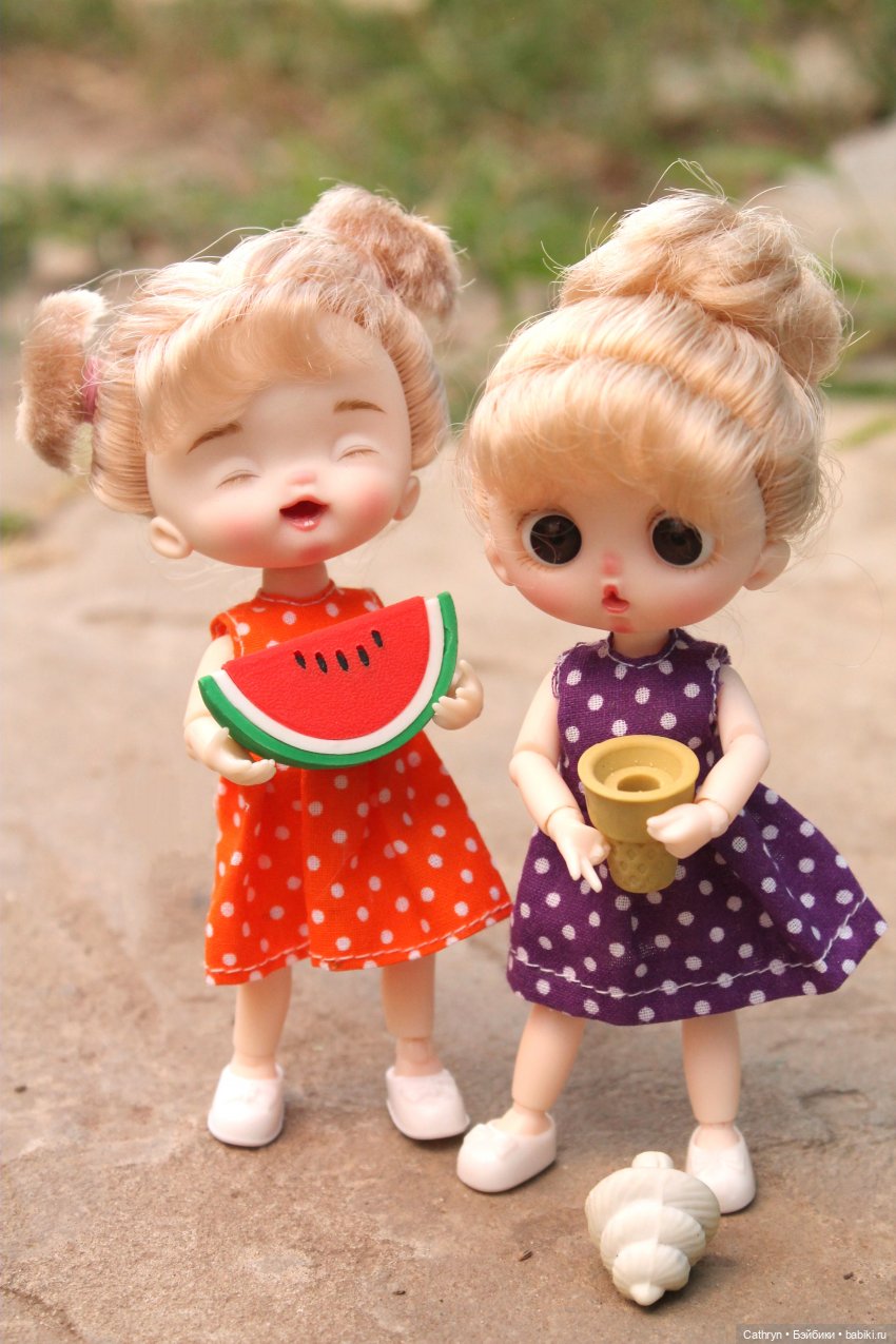 Лето Лёли и Маруси — Куклы Baboliy (Баболи