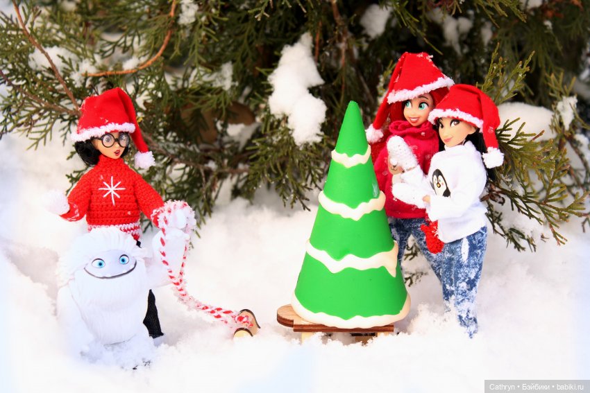 Как заморские принцессы за ёлкой ходили | Бэйбики Как заморские принцессы за ёлкой ходили