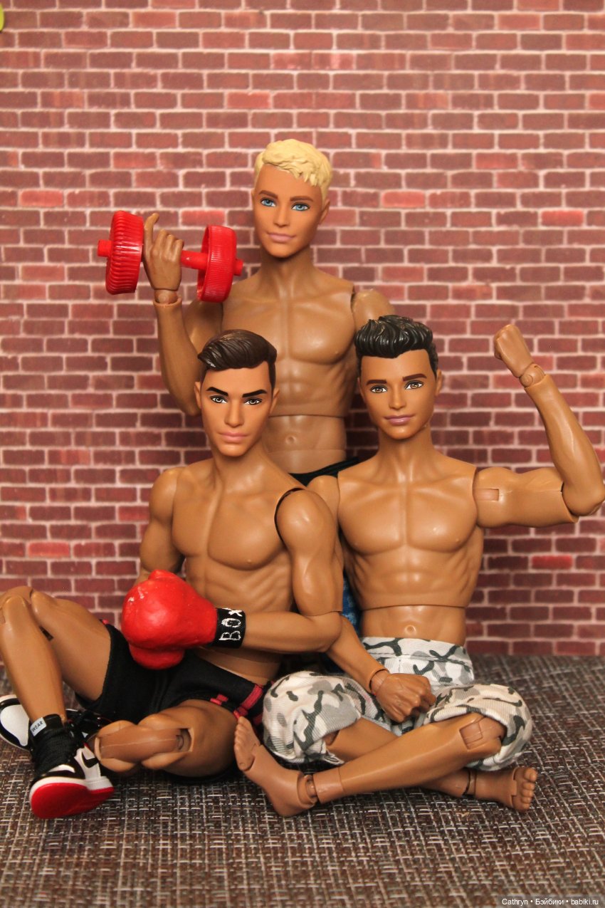 Три "богатыря" | Бэйбики Три "богатыря" — Куклы Barbie (Барби): Looks