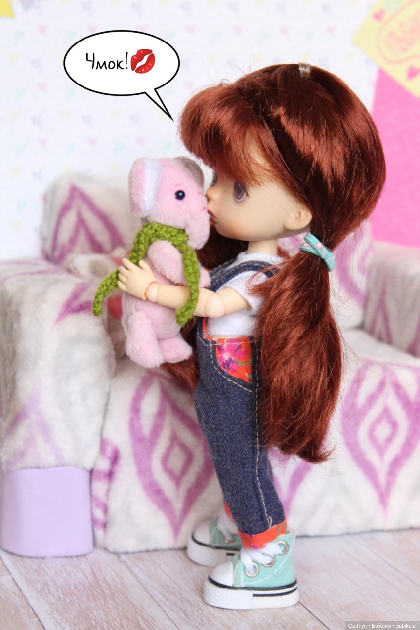 Розовый подарок💕 — Куклы Xiaomi Monst (Сяоми) и Pipitom: шарнирные