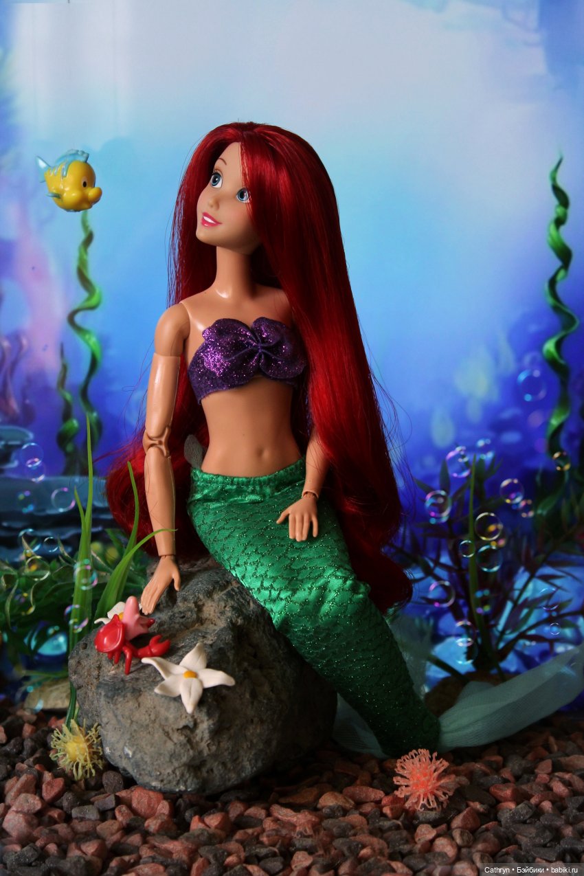 В мире морском... (4) — Куклы Disney Animators и Принцессы Диснея: Disney Store