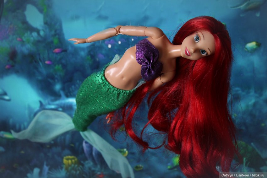 В мире морском... (4) — Куклы Disney Animators и Принцессы Диснея: Disney Store