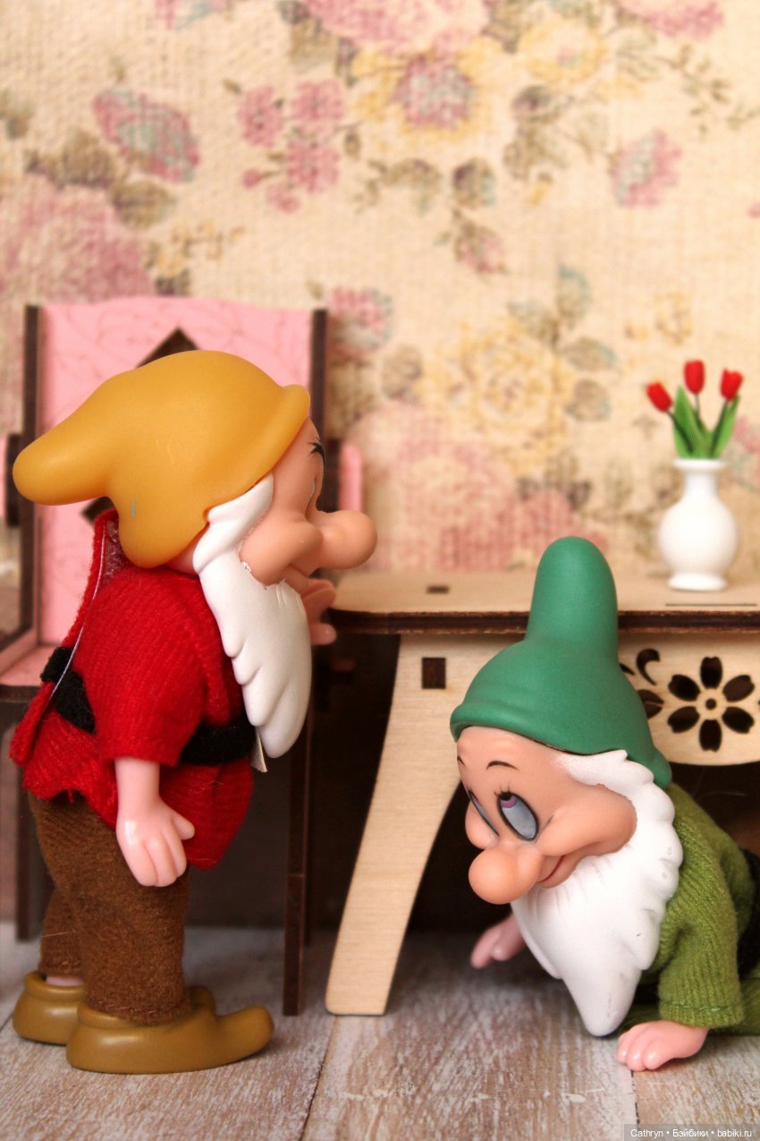 Восьмой гном Белоснежки🤗 — Куклы Disney Animators и Принцессы Диснея: Disney Store