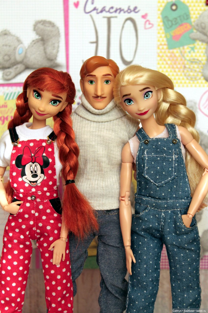 Отцы и дети — Куклы Disney Animators и Принцессы Диснея: Disney Store (фото 2)