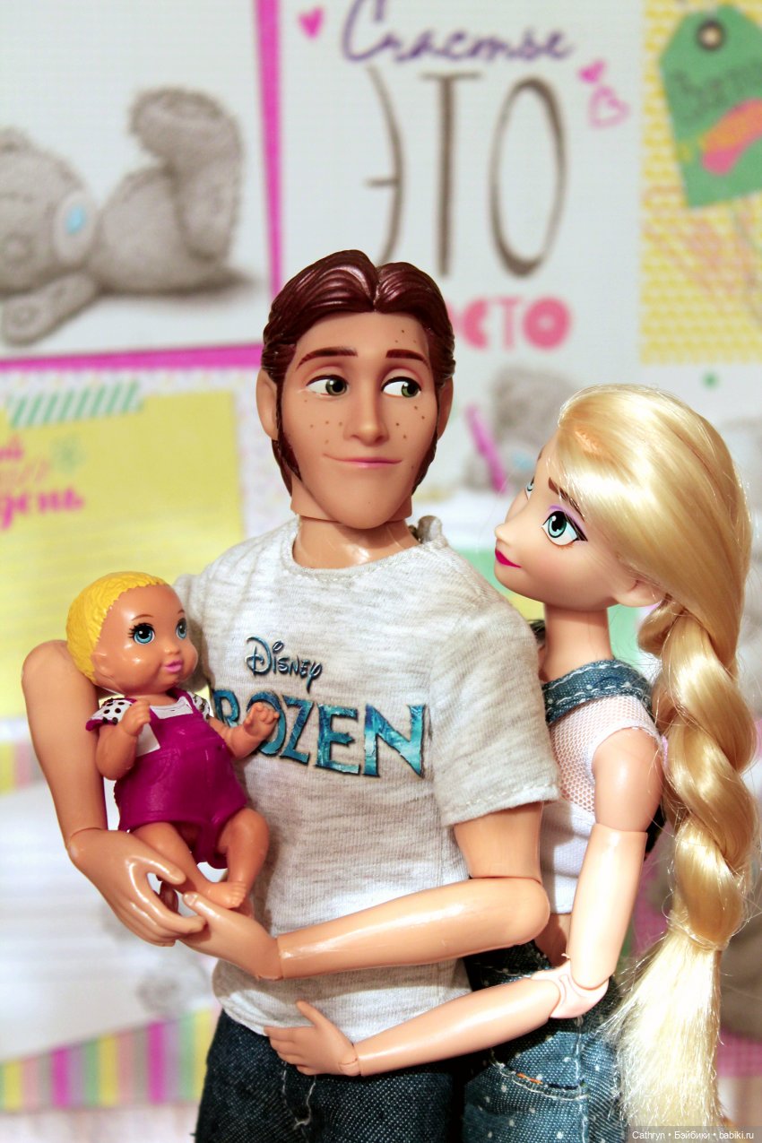 Отцы и дети — Куклы Disney Animators и Принцессы Диснея: Disney Store (фото 4)