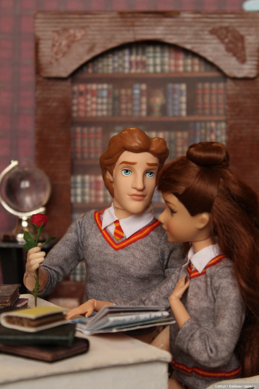 В библиотеке📖🌹❤️ — Куклы Disney Animators и Принцессы Диснея: Disney Store (фото 5)