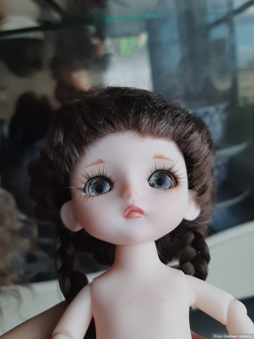 Как клею реснички куклам Я (фото 6)