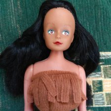 Клон Бетти Тонг на дутом теле индианка